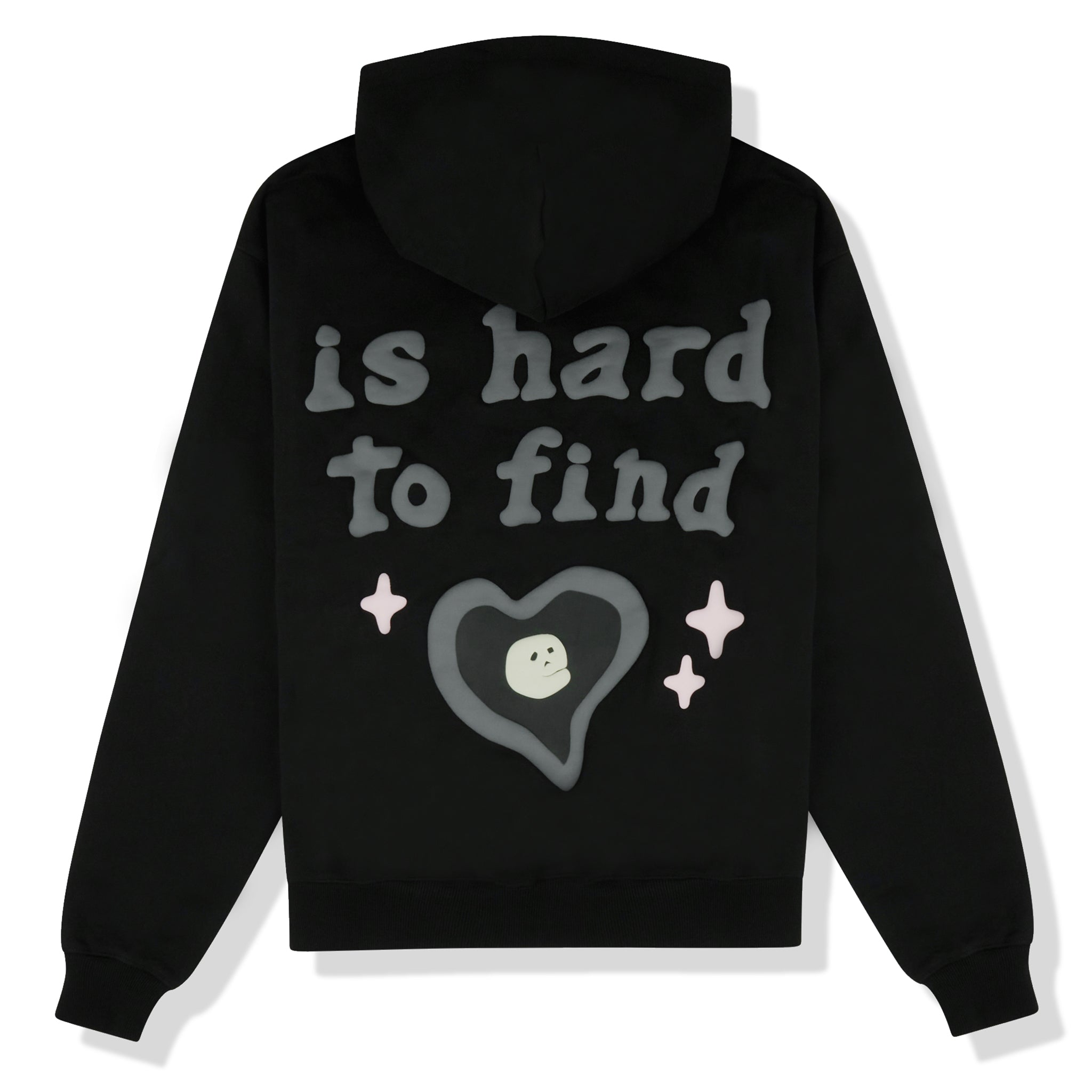 Image of Broken Planet Market True Love Midnight Black Hoodie